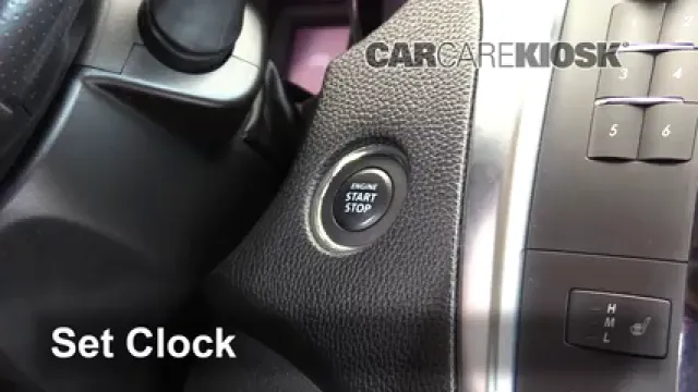 2013 Suzuki Kizashi GTS 2.4L 4 Cyl. Clock Set Clock